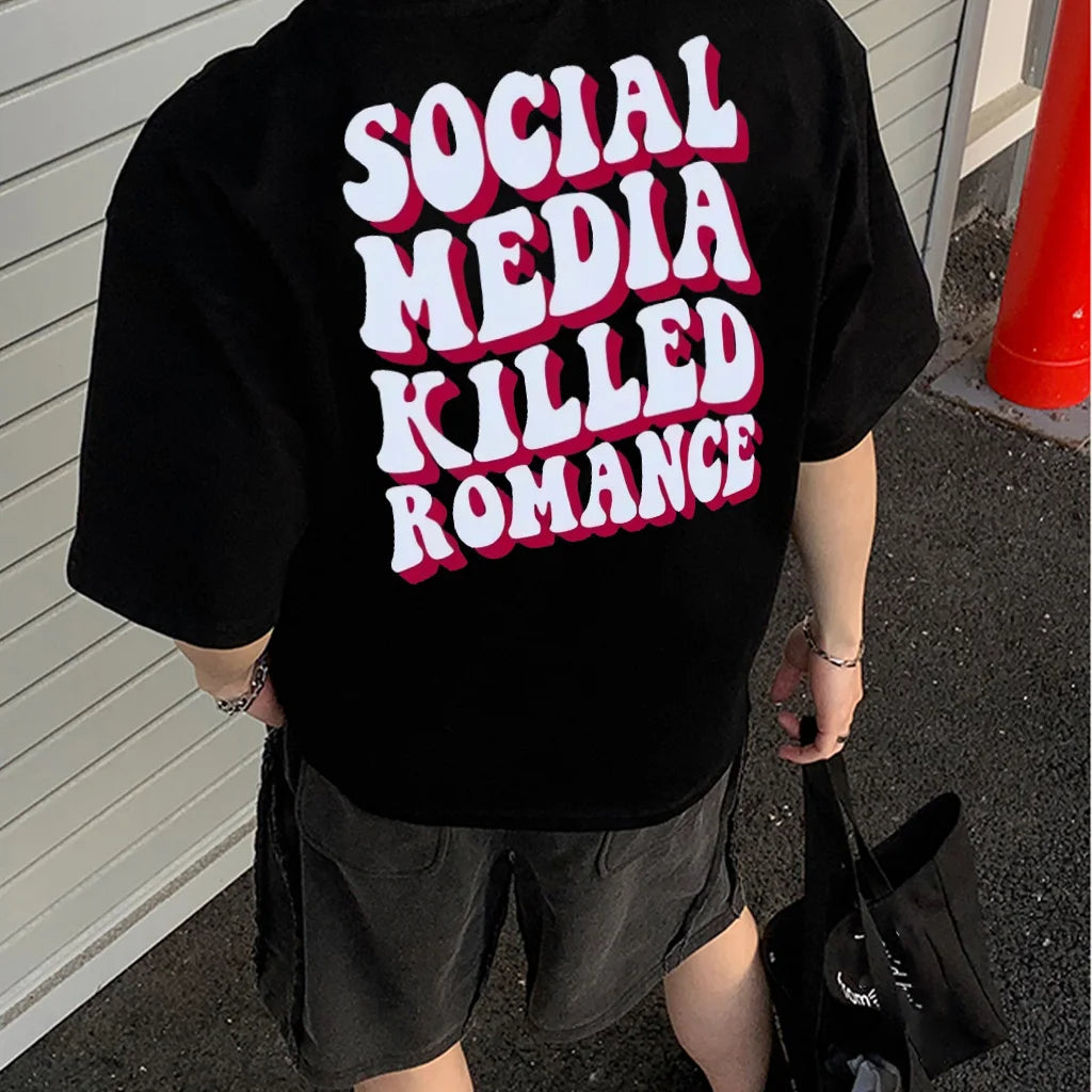 Social Media Killed Romance Shirt