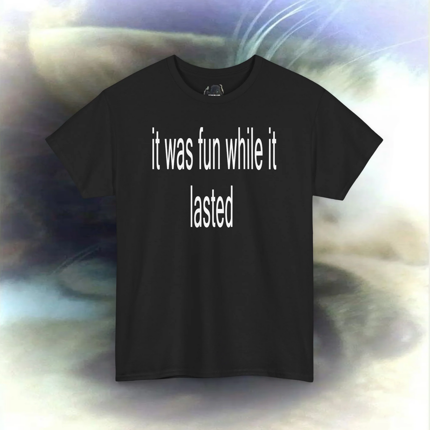 'it was fun while it lasted' T-shirt