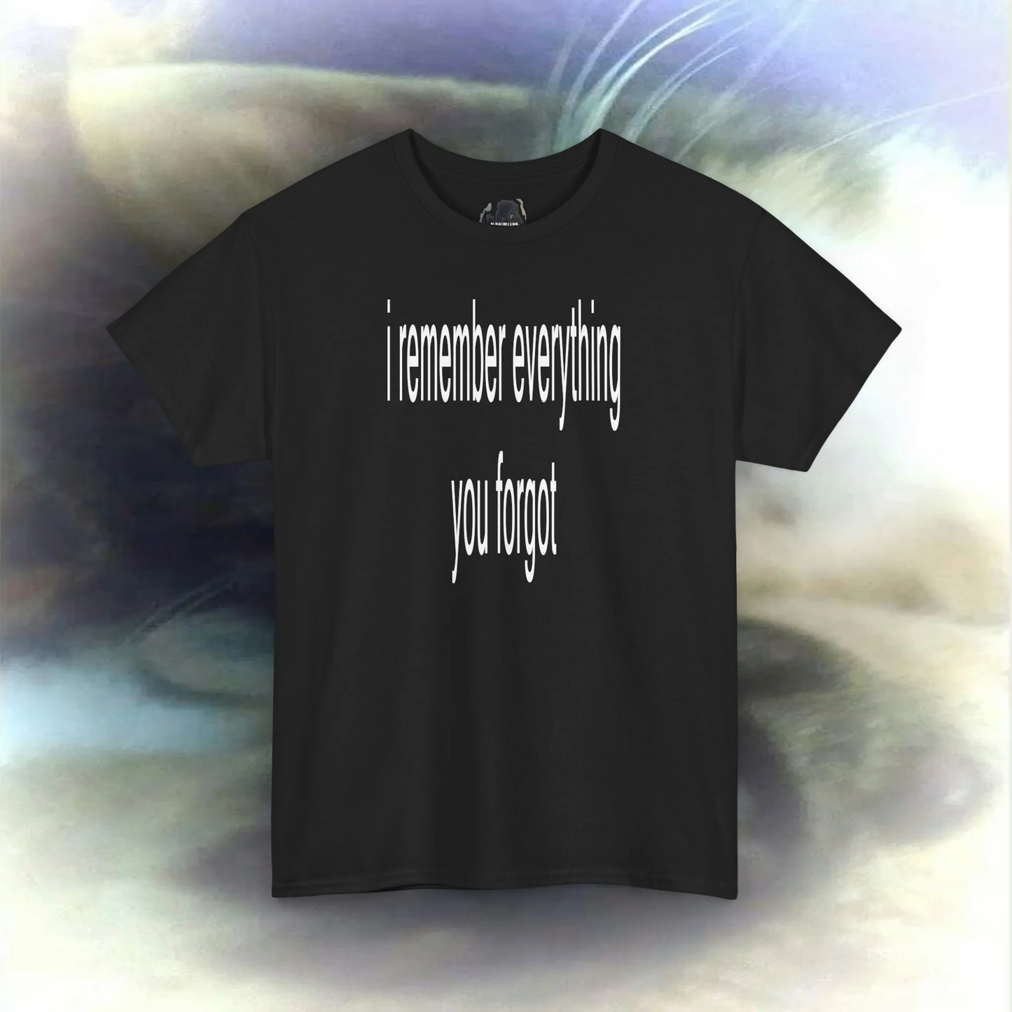 'i remember everything you forgot' T-shirt