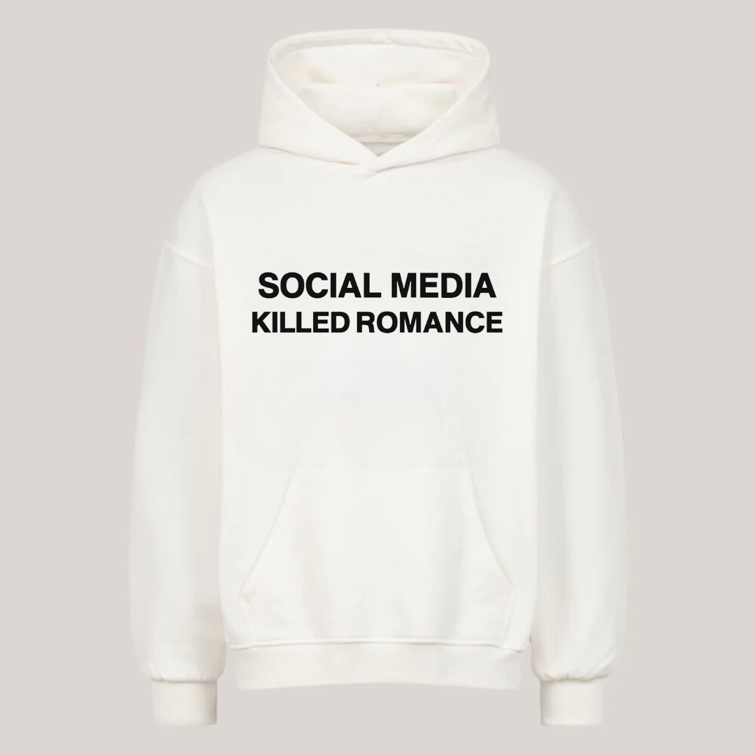 Social Media Killed Romance Hoodie