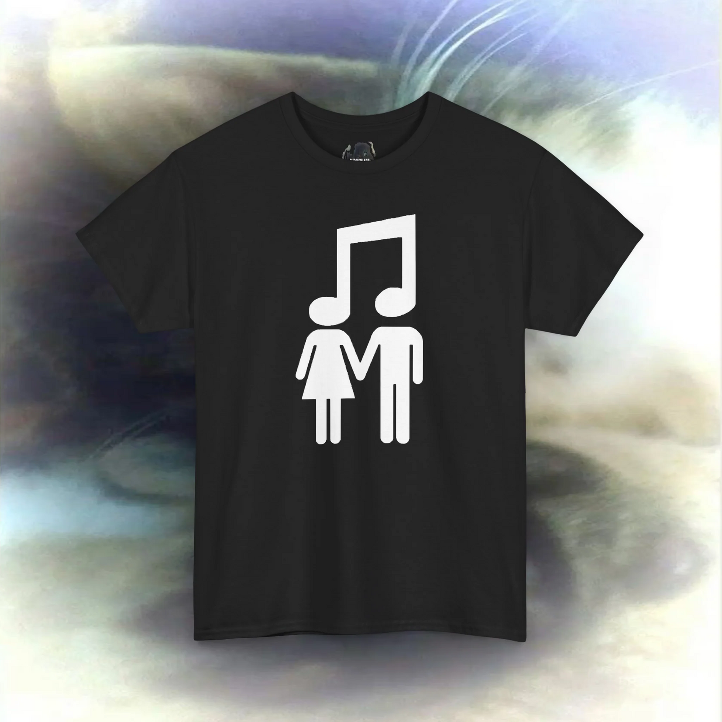 Music note people' T-shirt