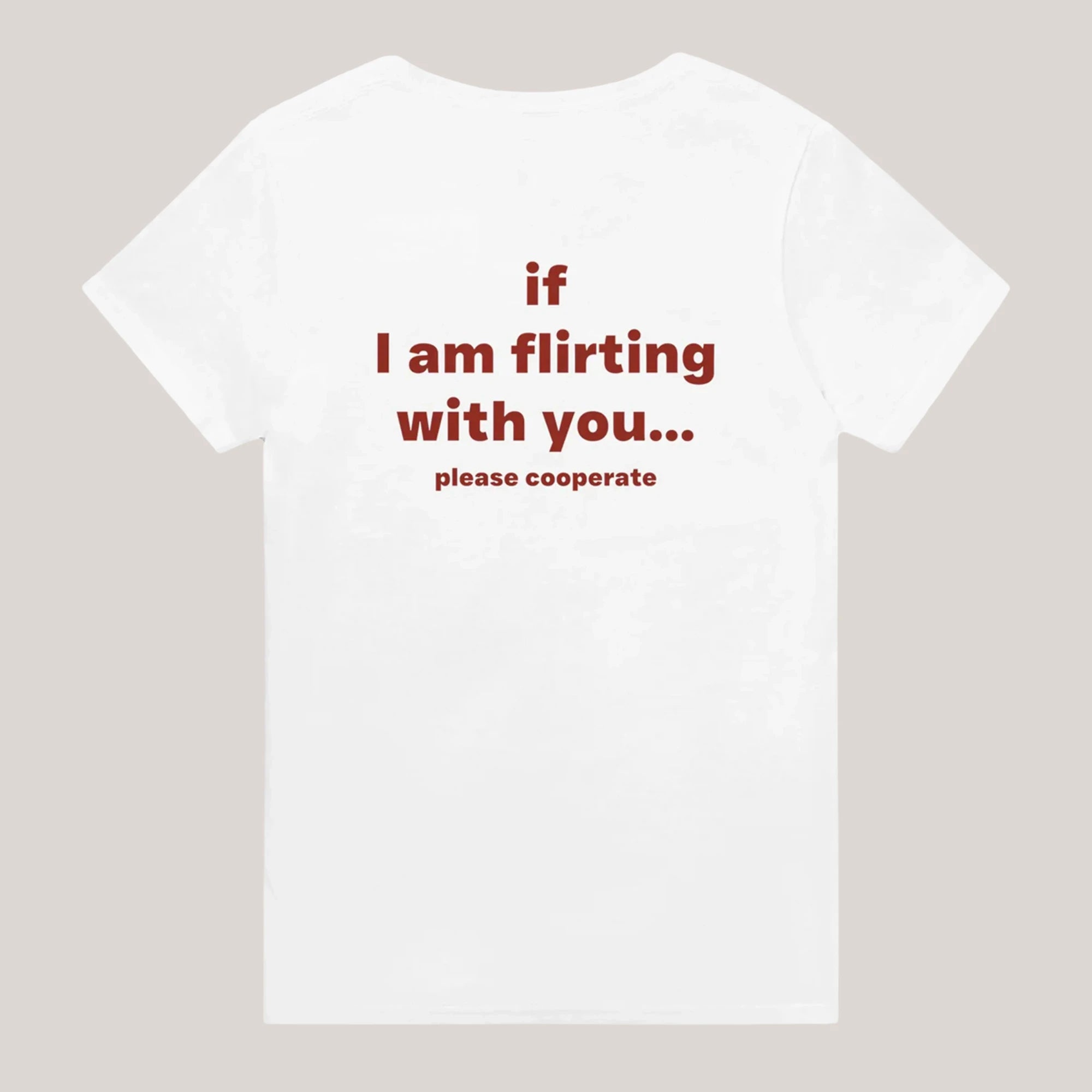 IF I FLIRT WITH YOU