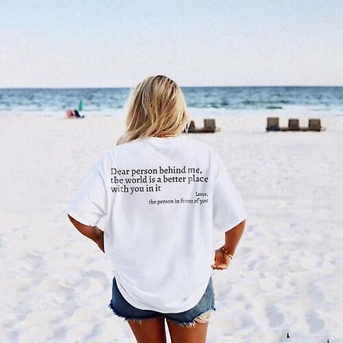 "DEAR PERSON BEHIND ME" OVERSIZED TEE