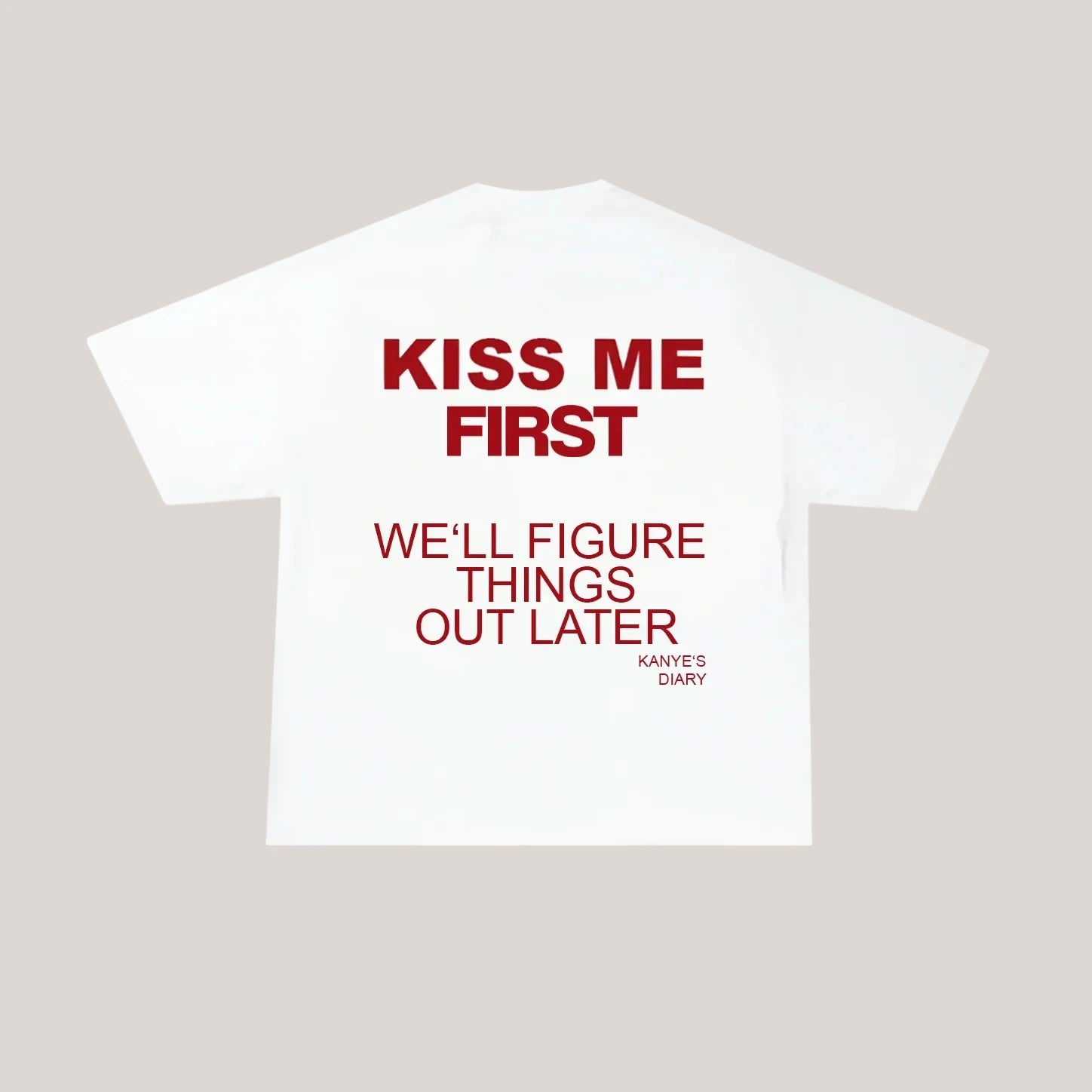 KISS ME FIRST