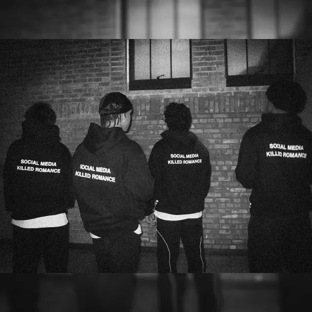 Social Media Killed Romance Hoodie