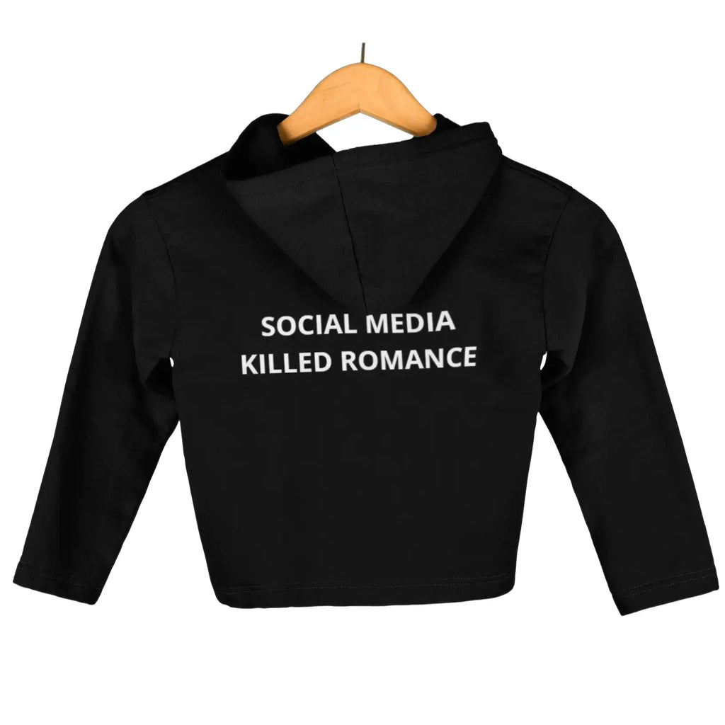 Social Media Killed Romance Hoodie