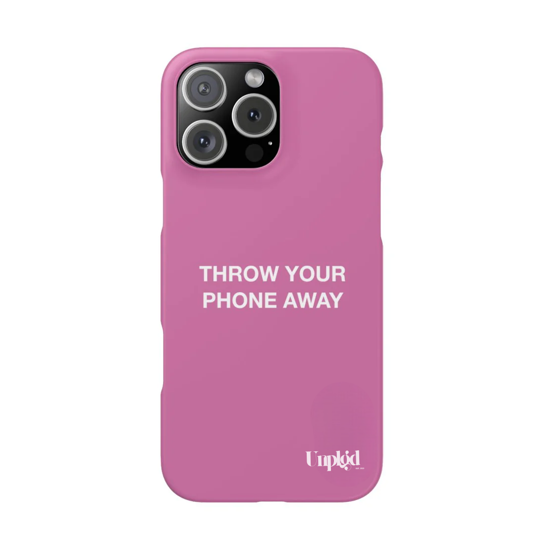 Throw Your Phone Away Case