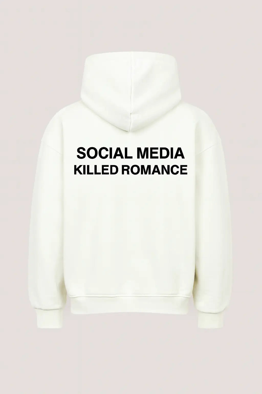 Social Media Killed Romance Hoodie