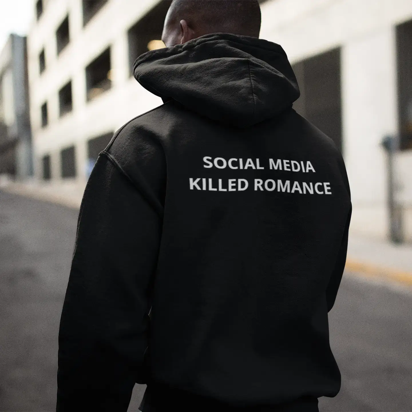 "SOCIAL MEDIA KILLED ROMANCE" HOODIE