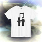 Music note people' T-shirt