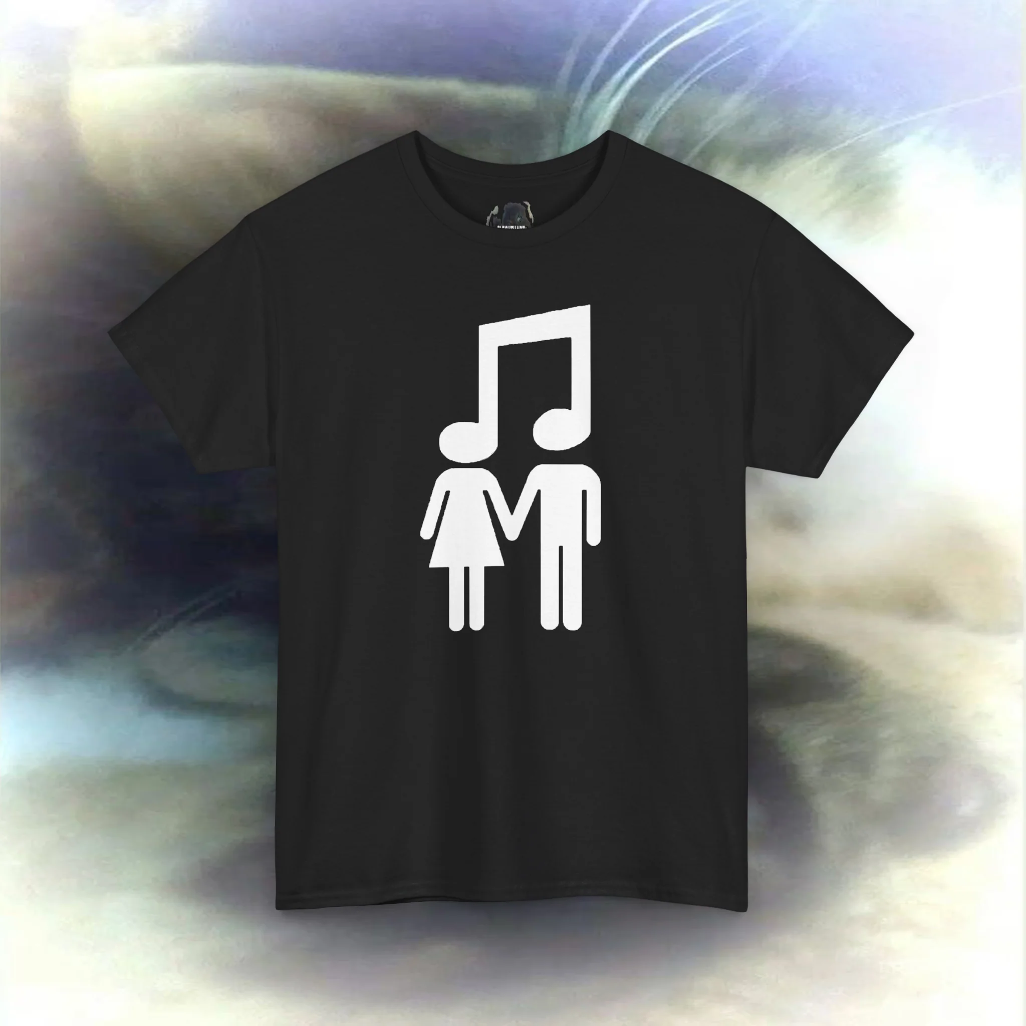 Music note people' T-shirt
