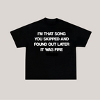 SKIPPED SONG TEE